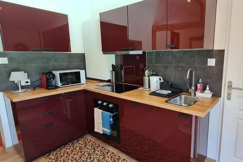 Apartamento Alsace Bas-Rhin Logis Independant Avec Piscine Privee Alteckendorf Exterior foto